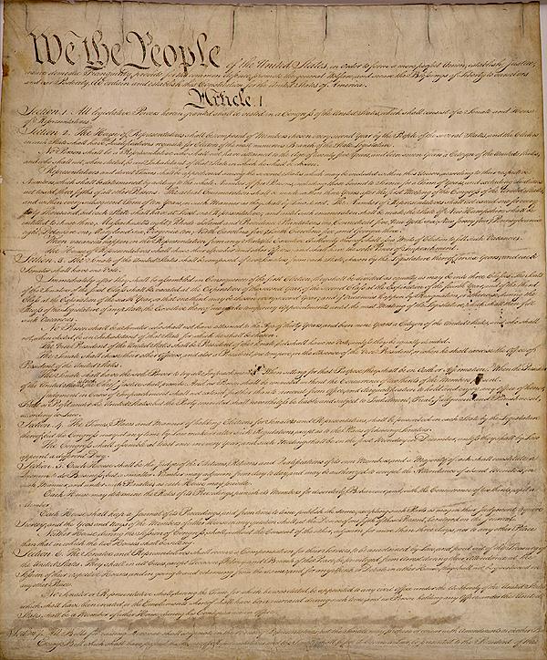 US-Constitution_NatlArchives First page of the US Constitution