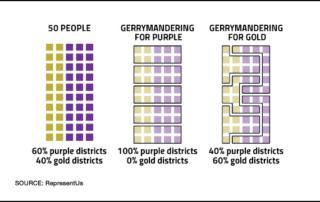 What gerrymandering looks like