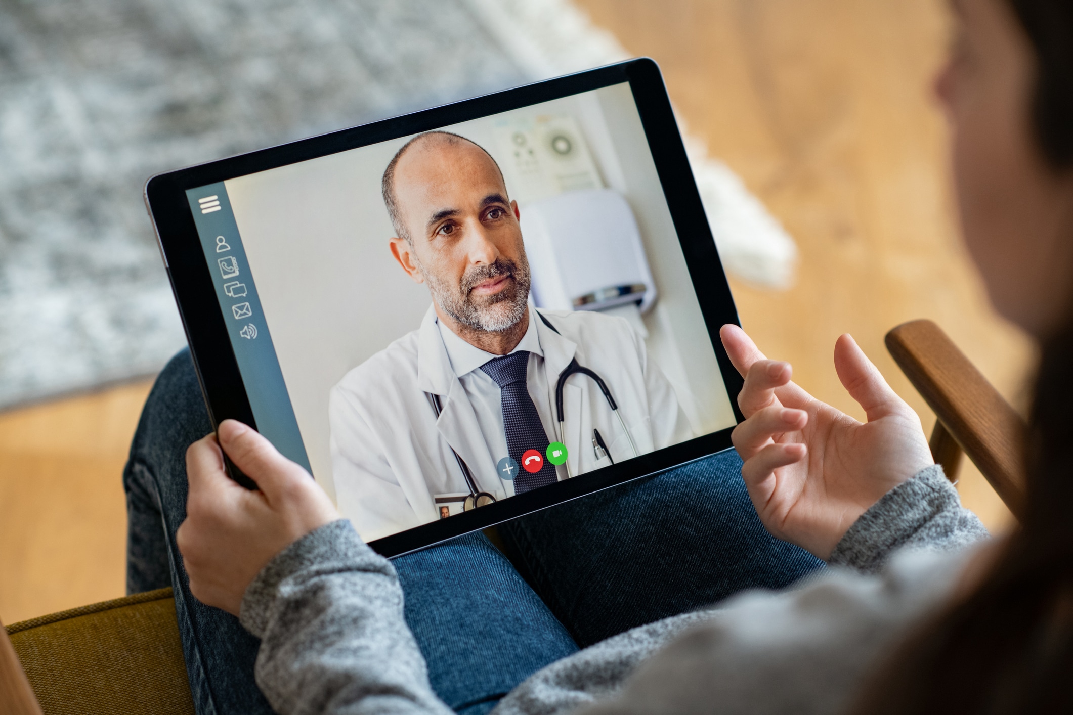 Patient-Doctor Telemedicine consultation