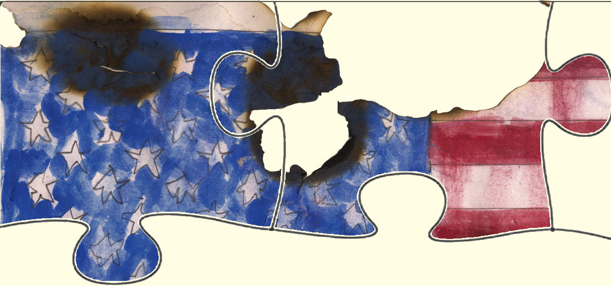 Damaged-Flag-2pc-topleft Damaged flag puzzle pieces #1