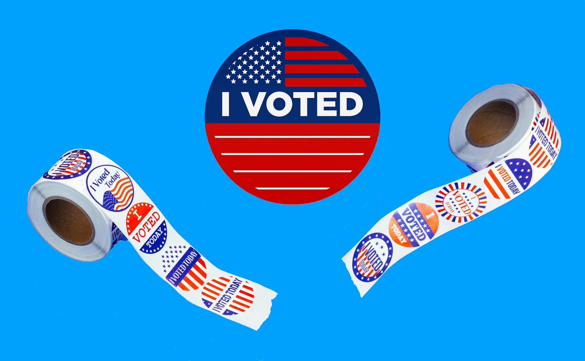 "I Voted" stickers
